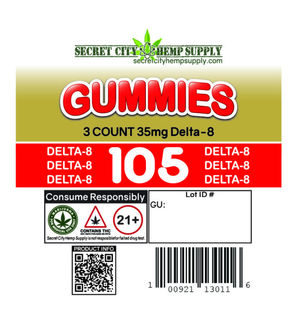 100MG Delta 8 Gummies