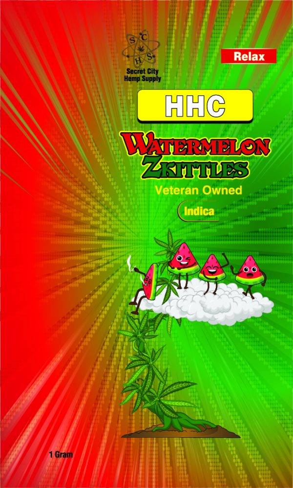 Watermelon Zkittles HHC Vape Cartridge